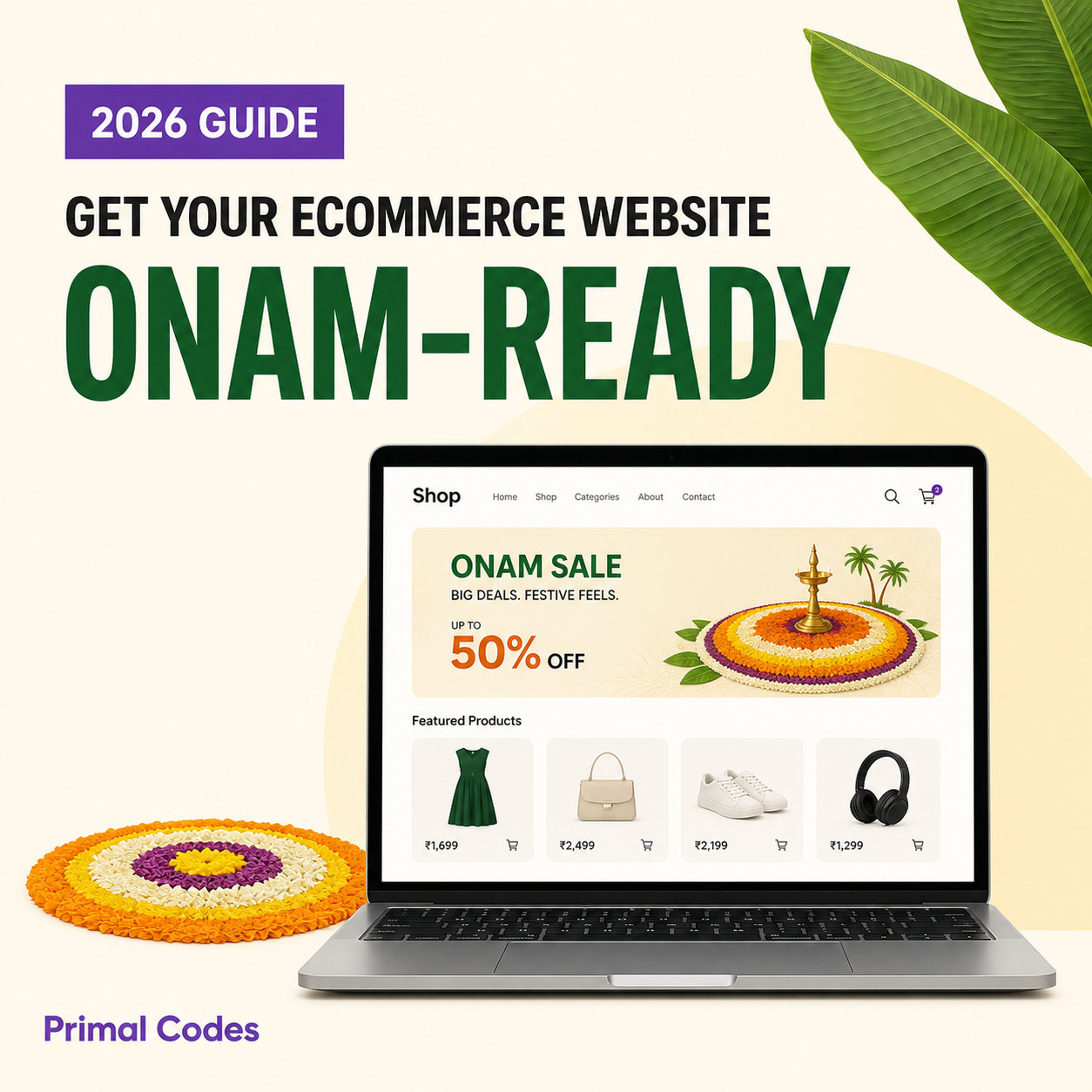 How to Get Your Ecommerce Website Ready for Onam Sales in 2026